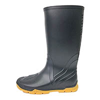 Bota de lluvia de hombre ideal para moto  39 al 45 en color amarillo-azul-negro