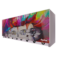 Alacena Daphne Puerta Personalizable DPB001 - Expendedora de materiales descartables