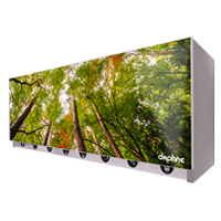 Alacena Daphne Puerta Personalizable DPB004 - Expendedora de materiales descartables