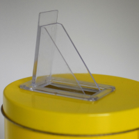 Envases con Pico vertedor cristal soldado a la tapa