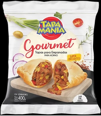 Tapas para empanadas y pascualinas gourmet 400gr / 500gr