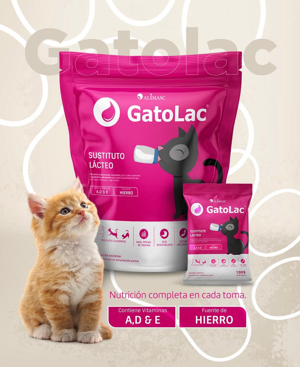 SUSTITUTO LACTEO FELINO GATOLAC