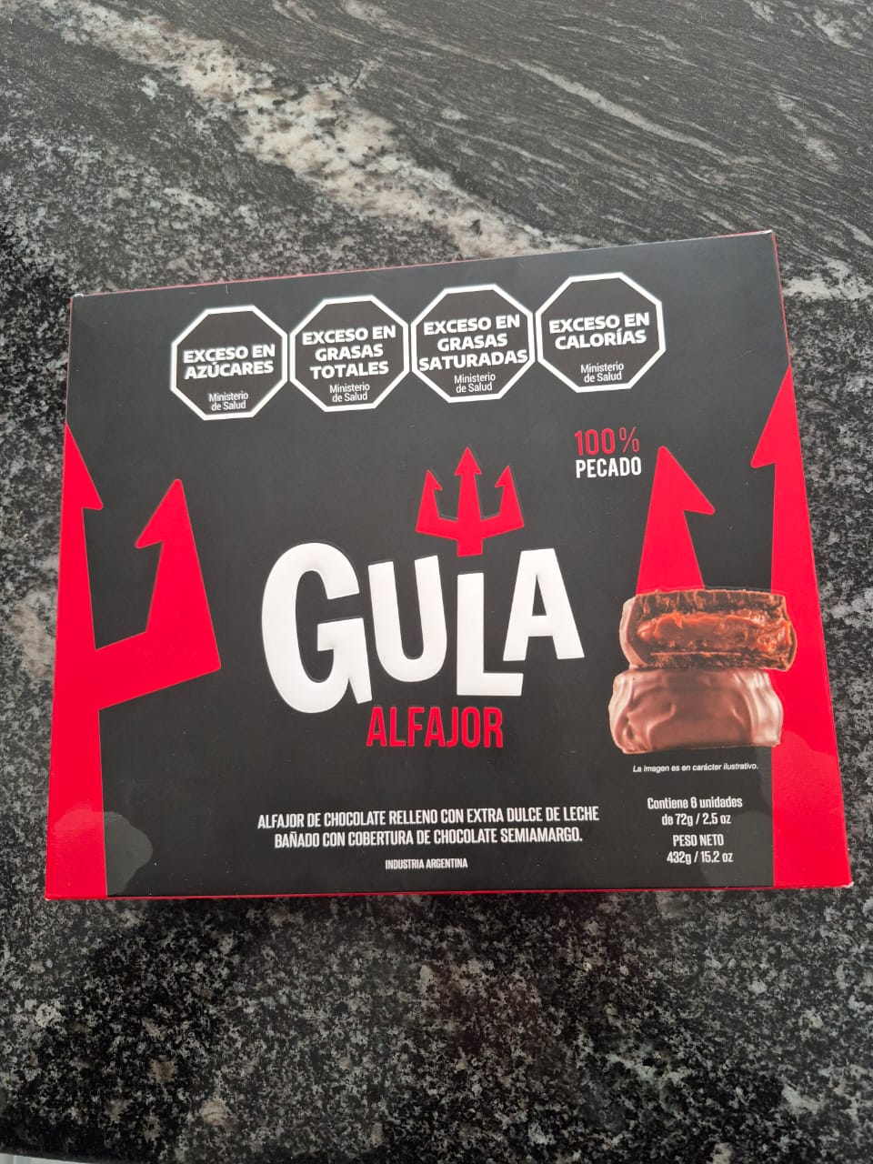 ALFAJOR GULA NEGRO