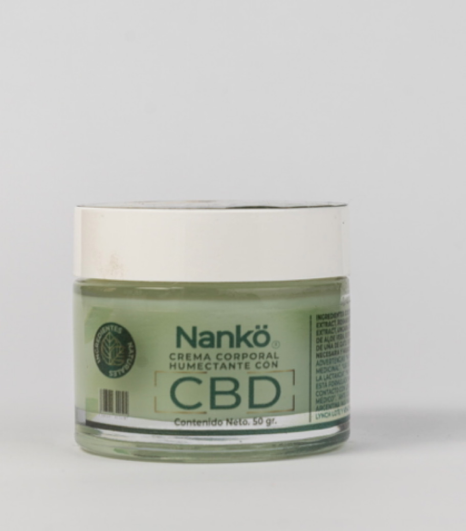 Crema corporal CBD