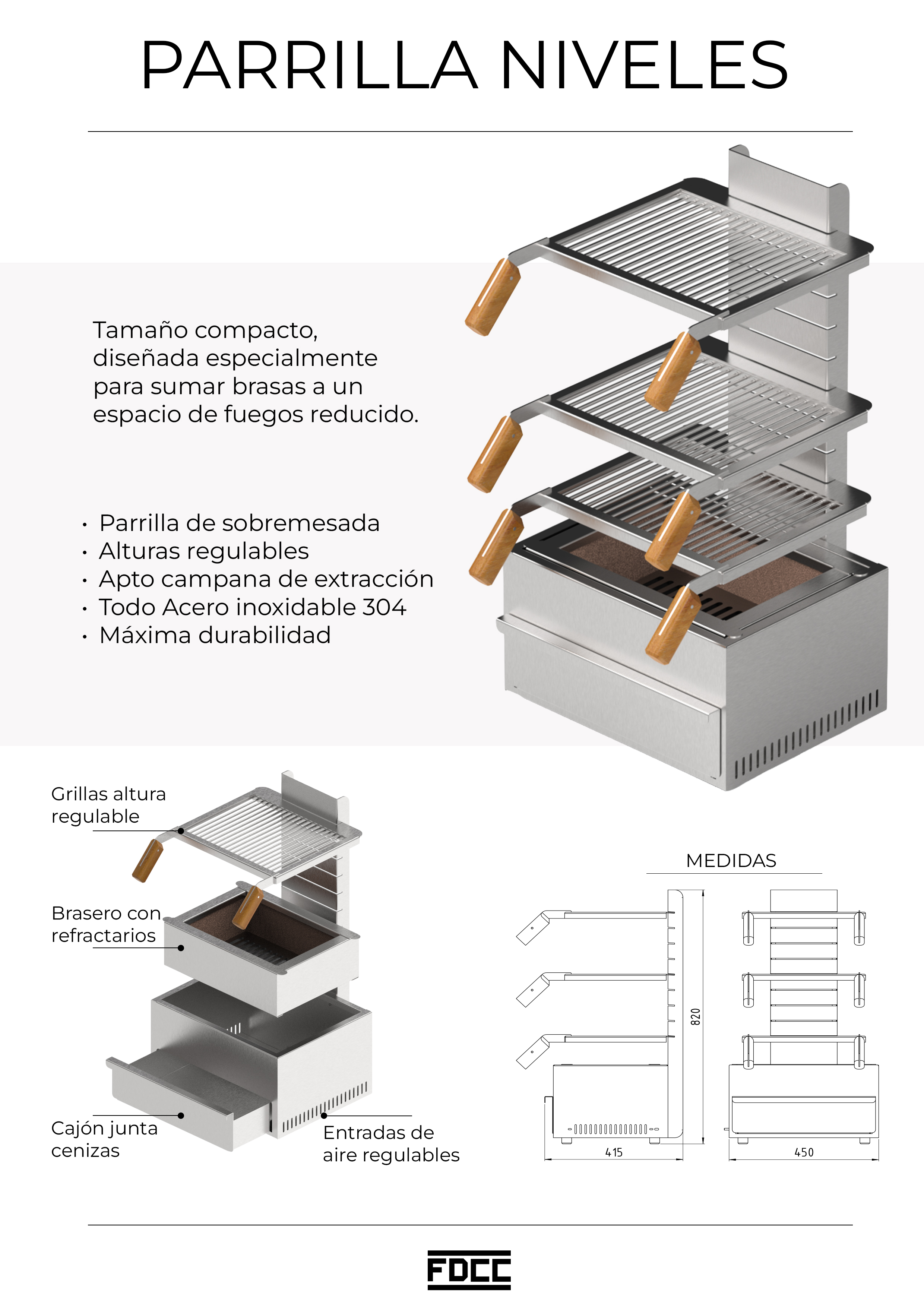 Parrilla Niveles