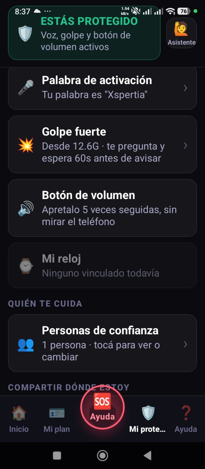 Alerta por handoff