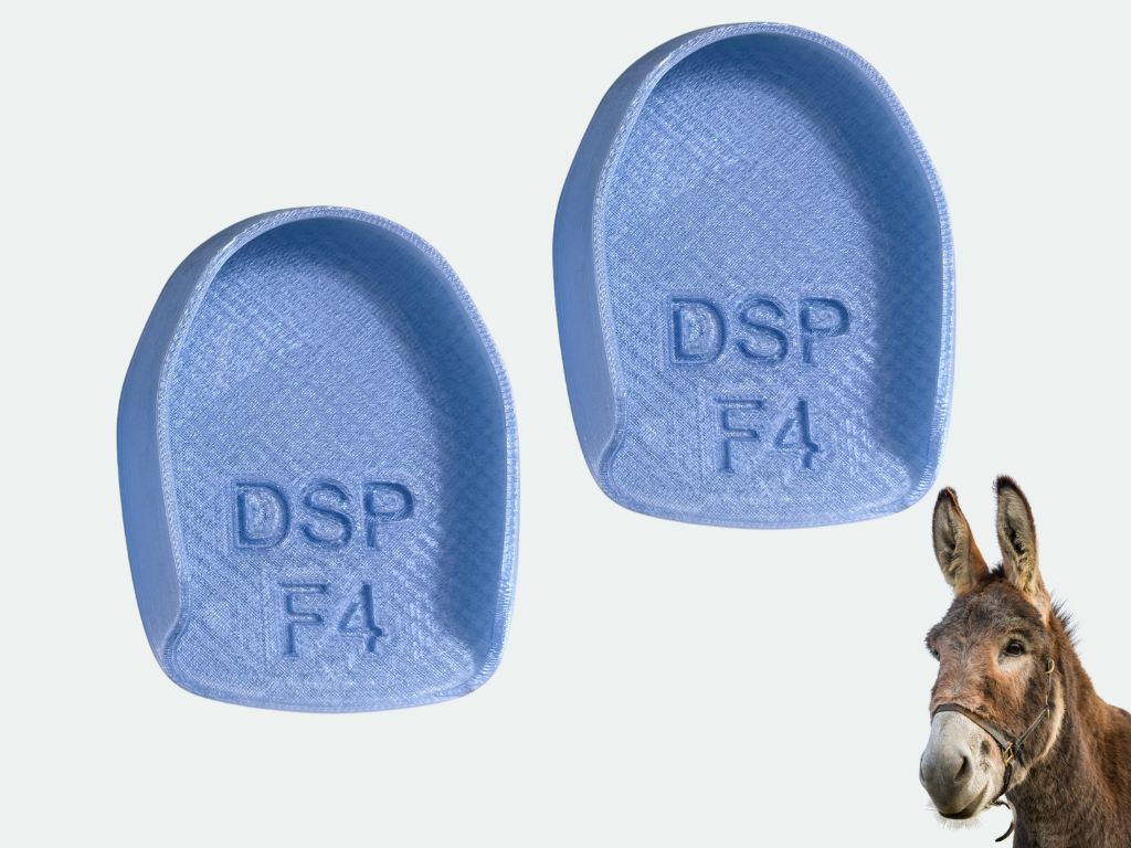 3D HoofCare Donkey Sticker