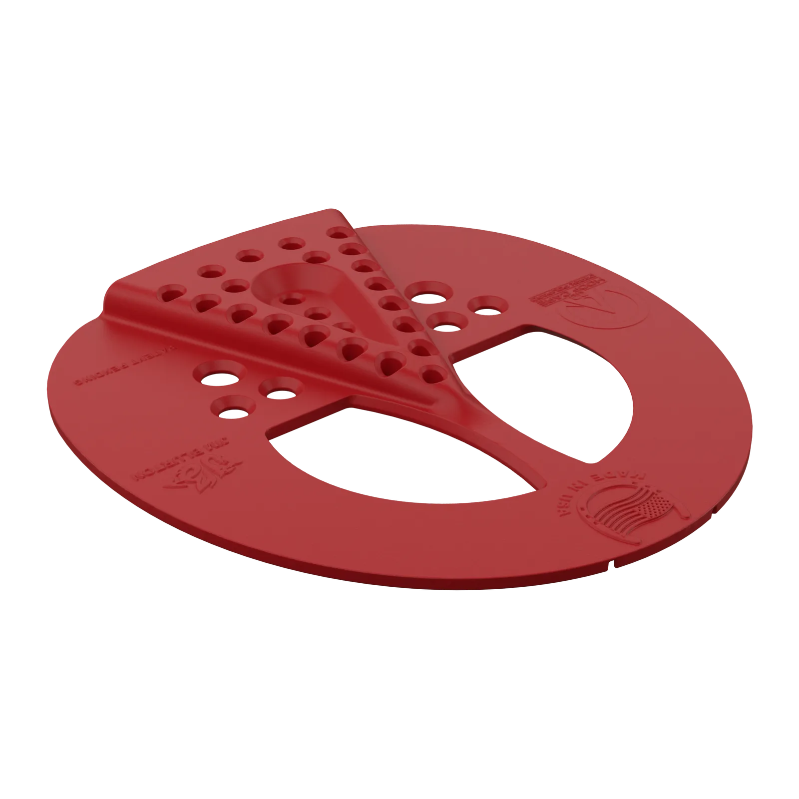 Limited Edition Red 3D Universal Half Mesh Pad