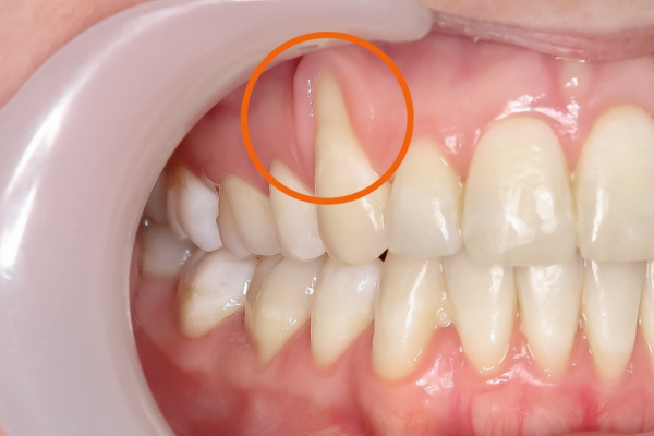Thắc mắc] Tụt lợi có nên bọc răng sứ hay không?
