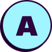The letter A for anti-virus