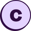 The letter C for cookies