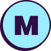 The letter M for malware