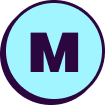 The letter M for malware
