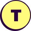 The letter T for two-factor authentication (2FA)