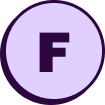 The letter F for firewall