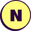 The letter N for network security