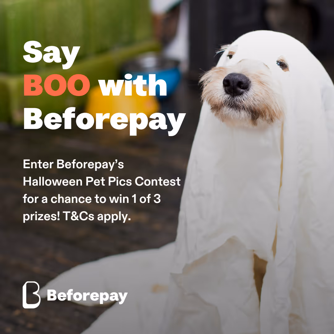 Chance to win 1 of 3 cash prizes in the form of gift cards vouchers totalling $500 with Beforepay!