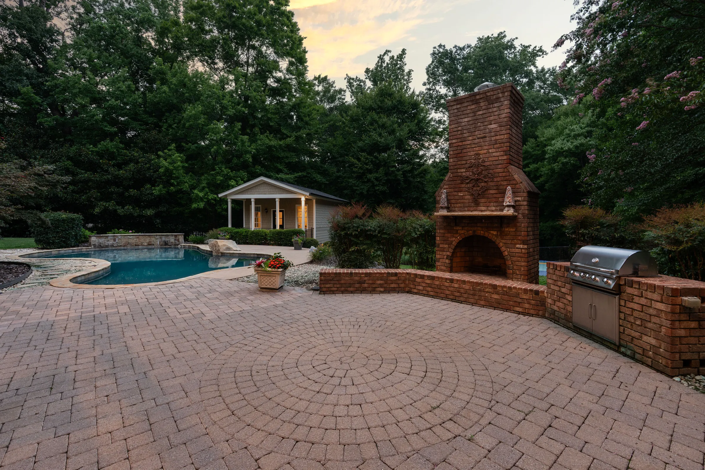 Exterior before virtual staging