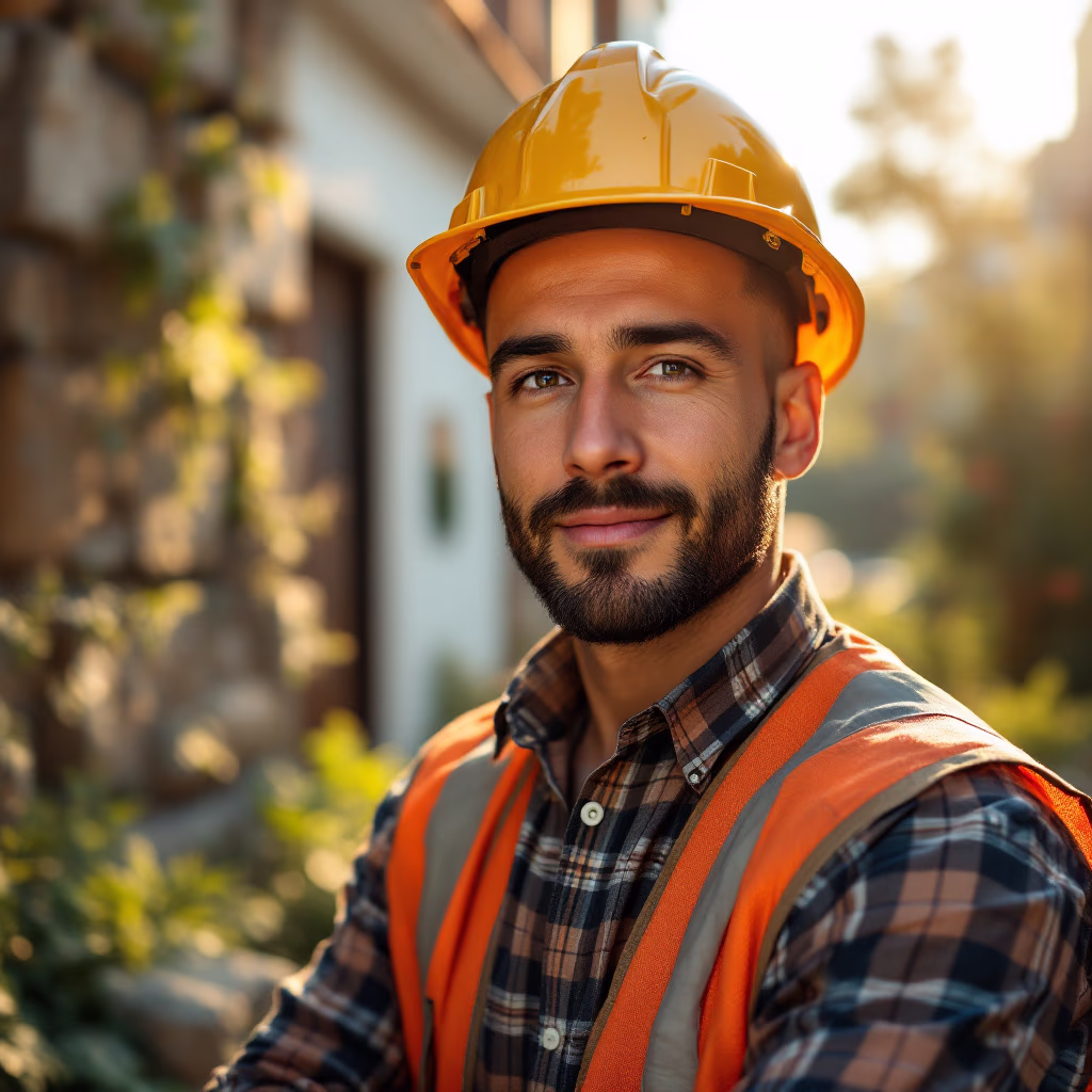 [team] image of team member for a construction company