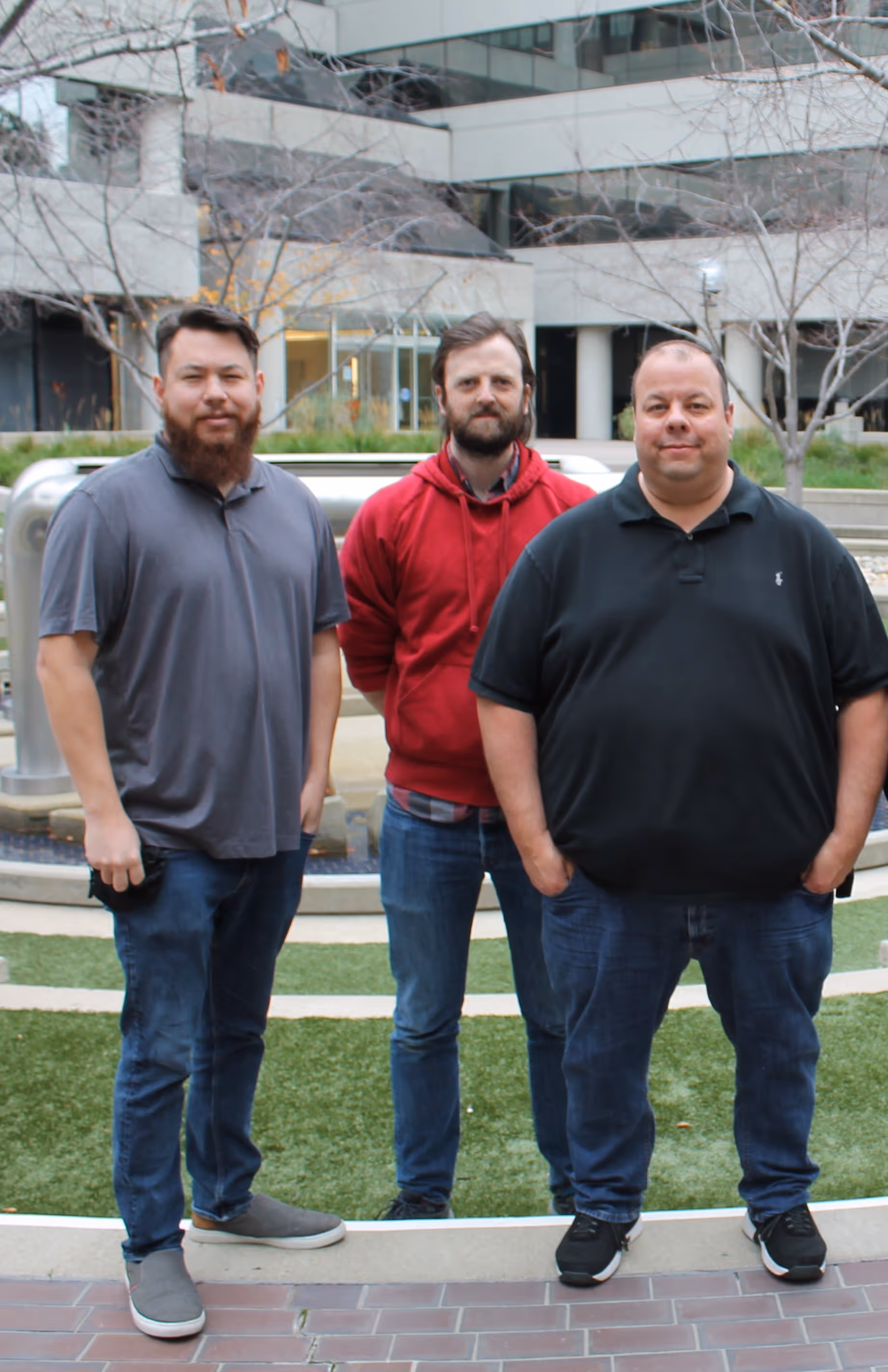 Team of Pacific Computer Consultants outside our local office in Concord, CA.