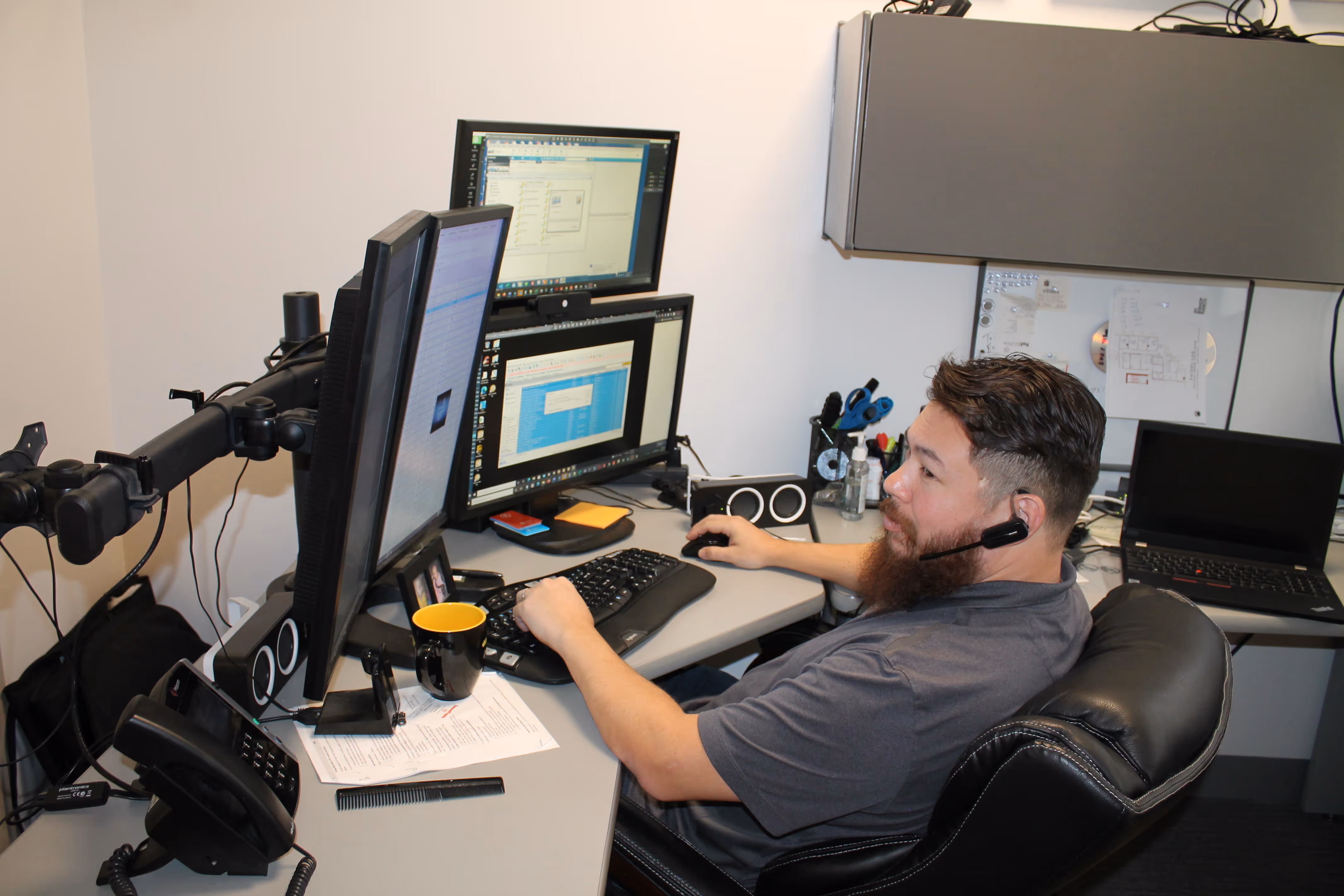 PCC team providing local cybersecurity services in Pittsburgh, PA.