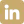 LinkedIn social media icon