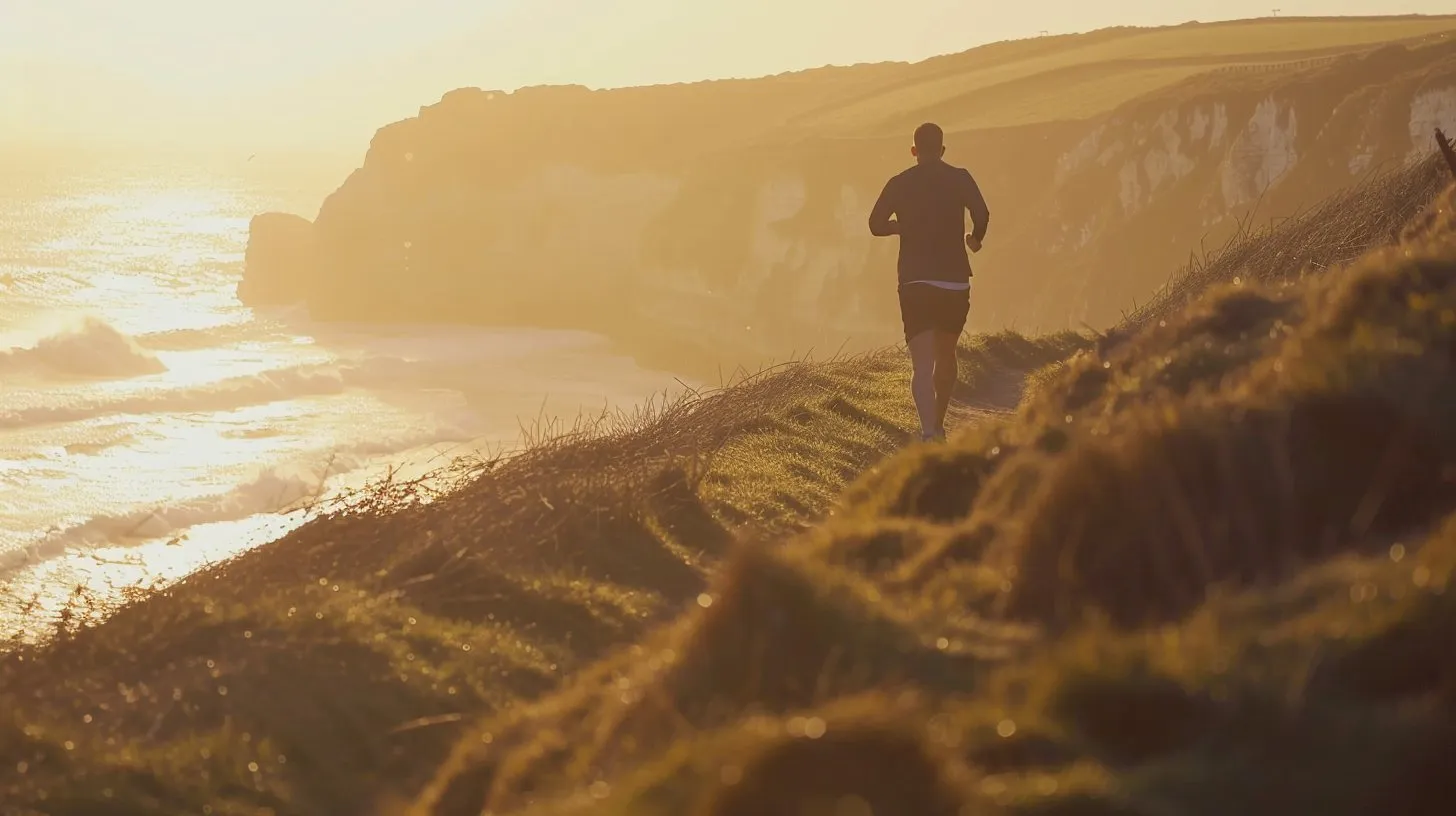 Man building strength and endurance after testosterone therapy