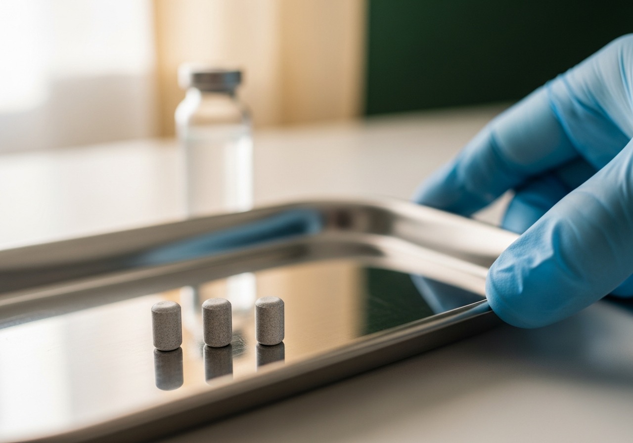 Clinical preparation for hormone pellet insertion at Arbour Longevity