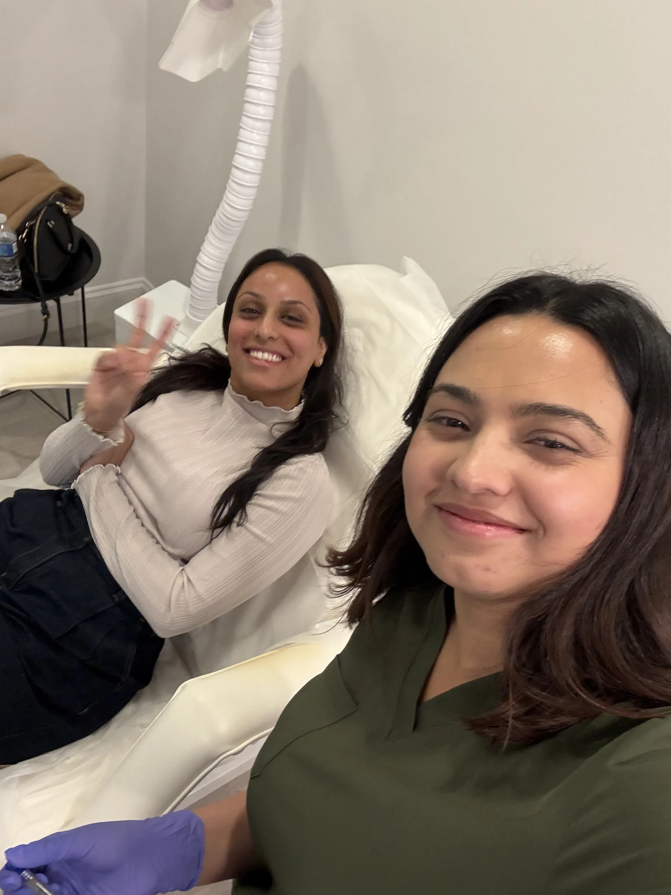 Treatment session at Arbour Longevity clinic