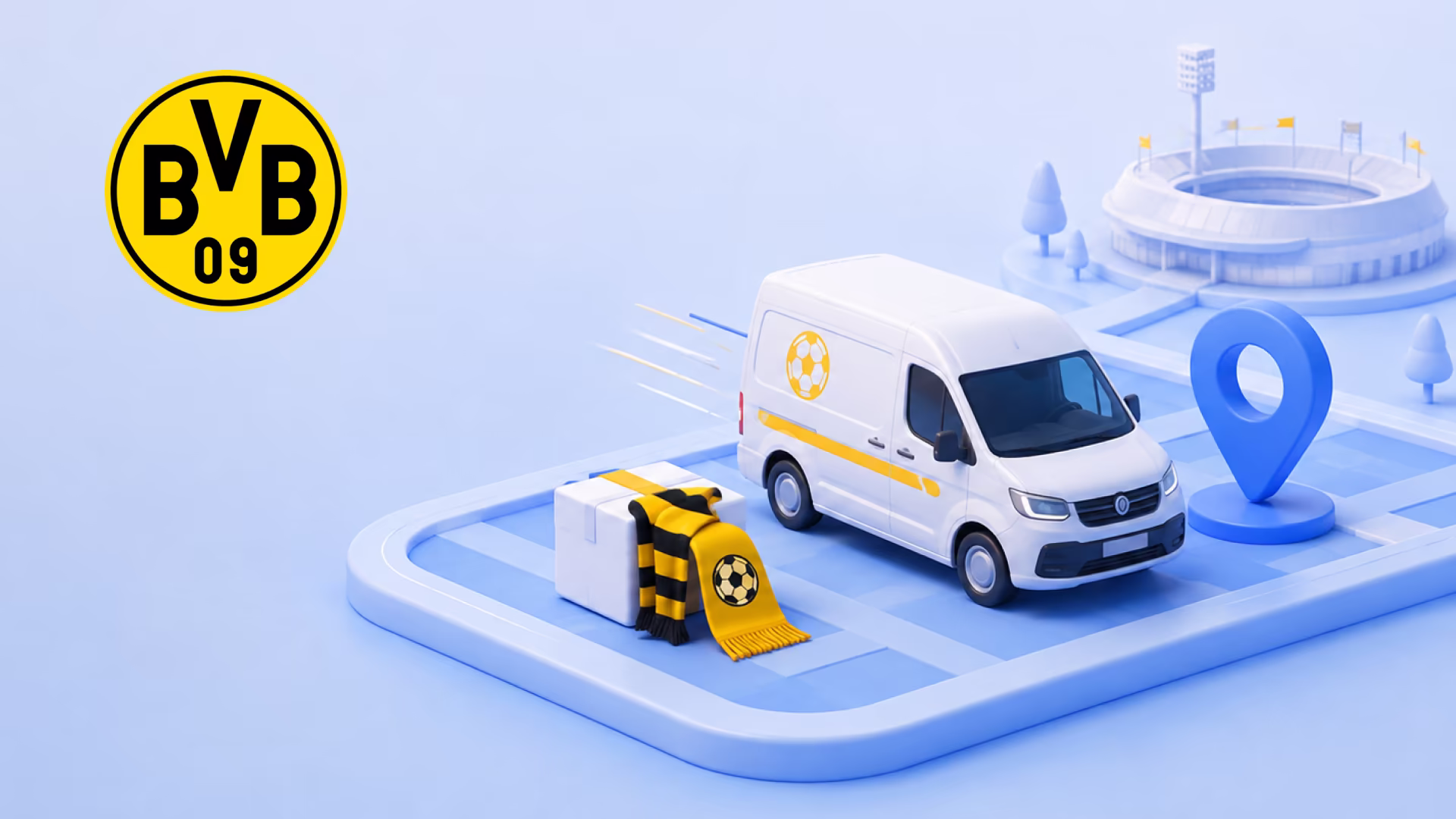 BVB delights fans with branded tracking