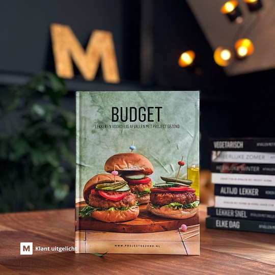 Foto van het Budget boek van Project Gezond