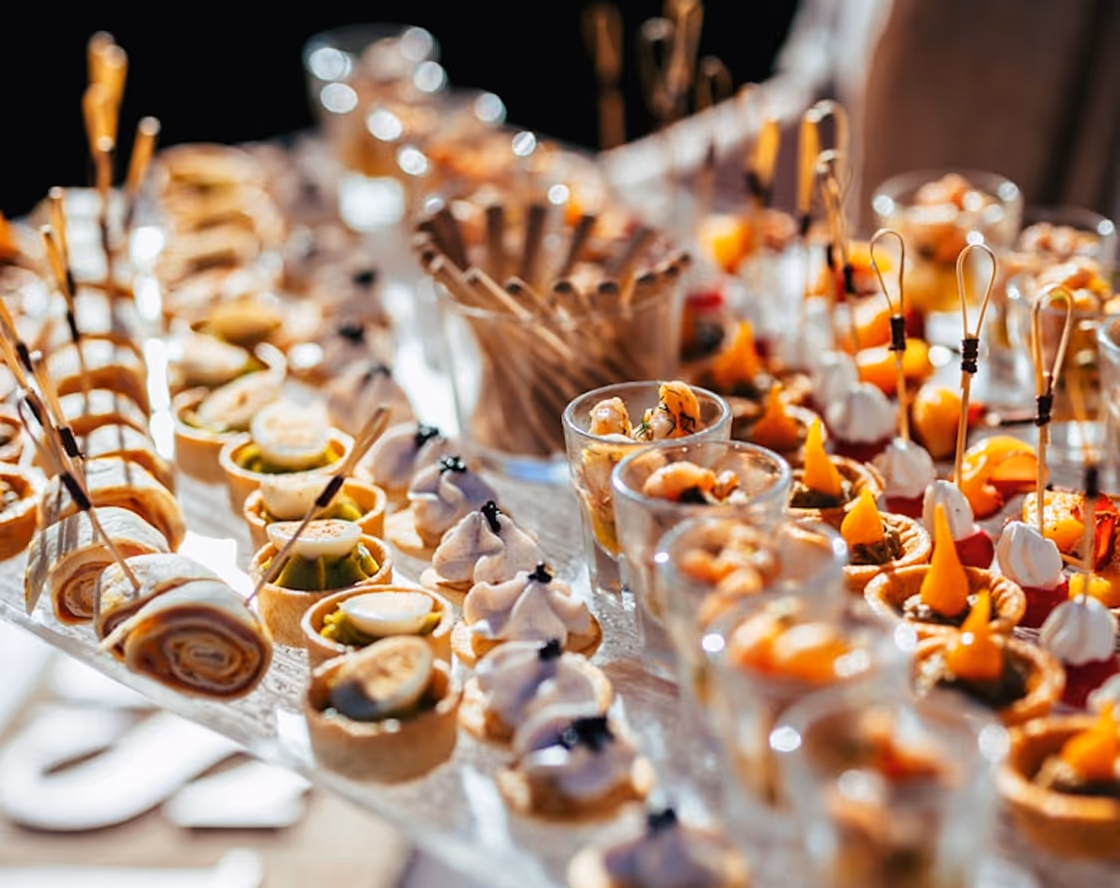 Frische Speisen und Catering für Events und Veranstaltungen