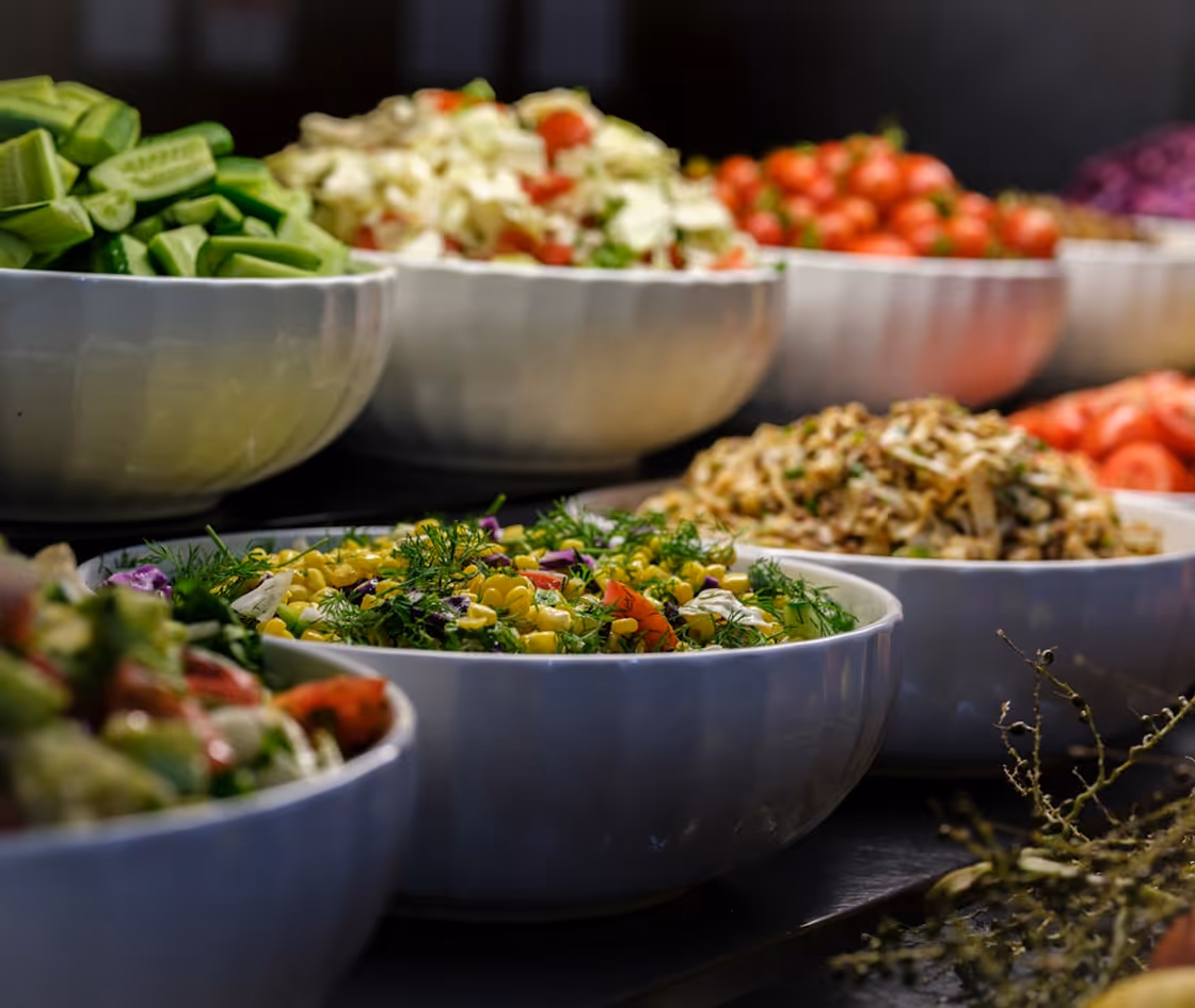 Frische Speisen und Catering für Events und Veranstaltungen