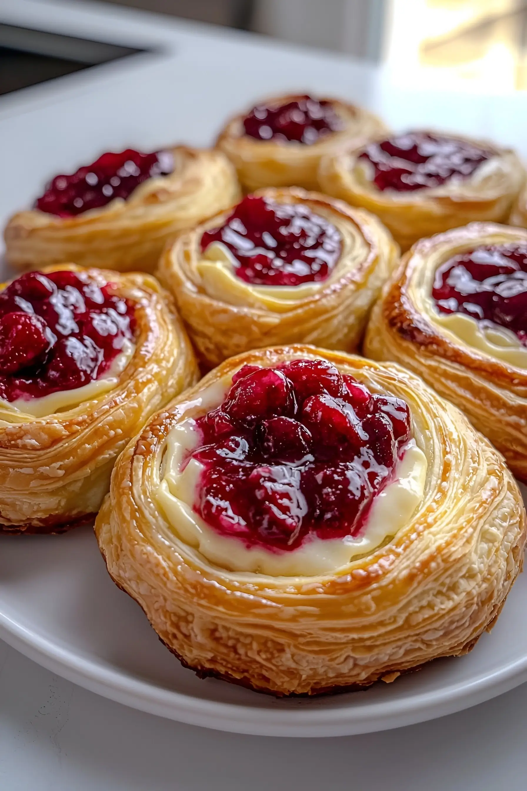 Herzförmige Brötchen