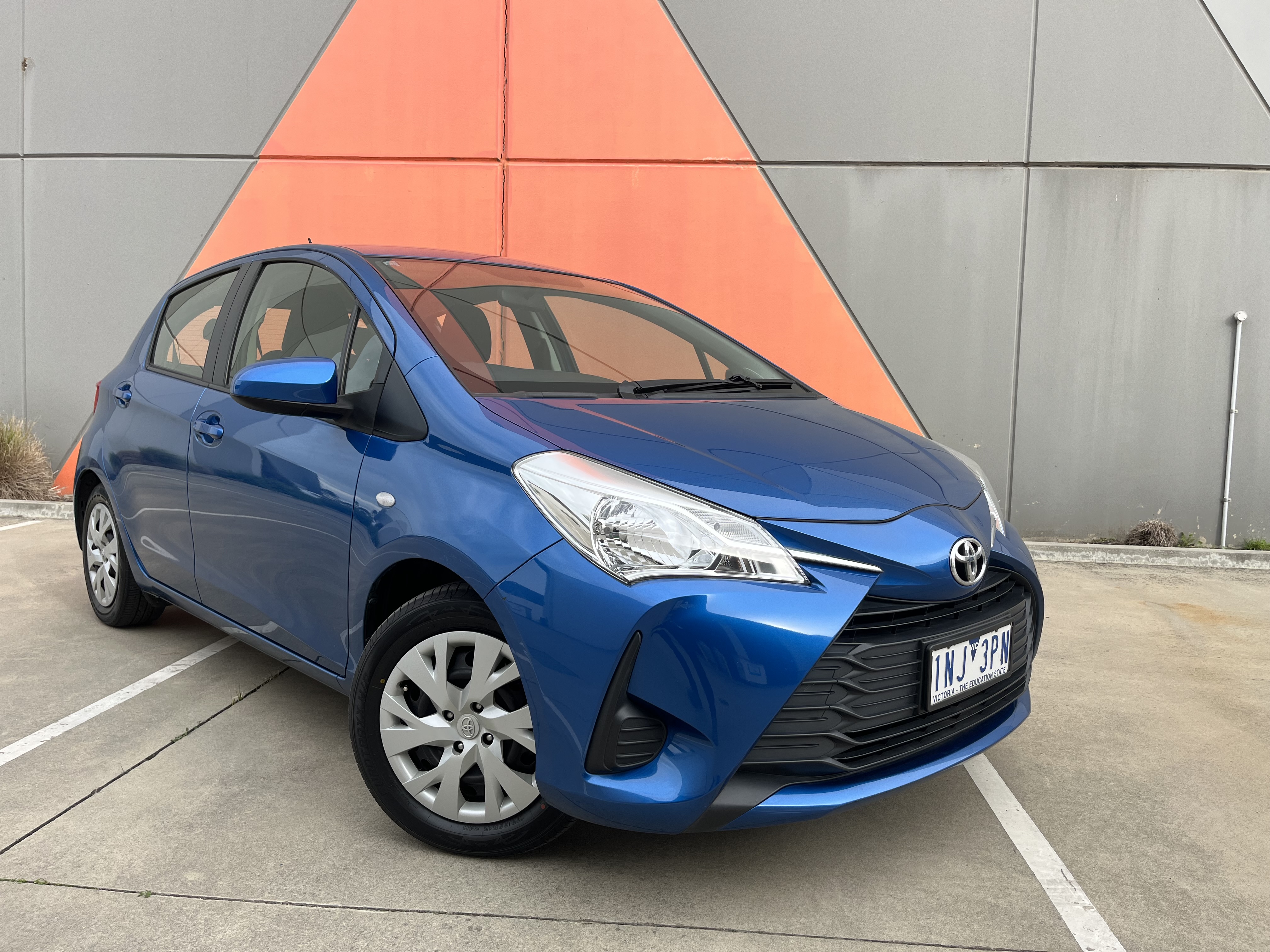 2018 Toyota Yaris NCP130R Ascent Hatchback 5dr Auto 4sp 1.3i