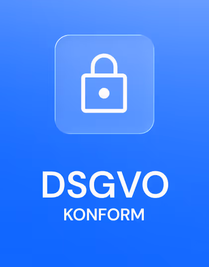 Recare ist DSGVO-konform – Badge