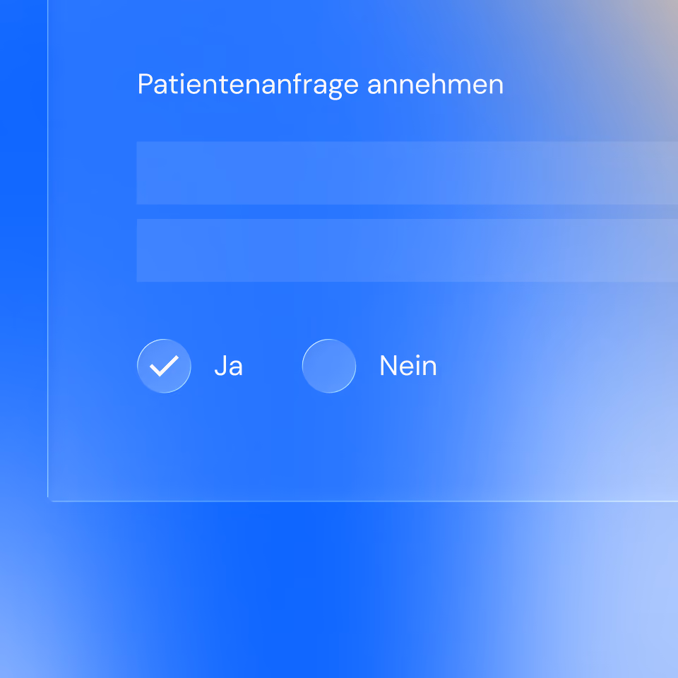 Key Visual von Recare Inbox für Pflegeeinrichtungen