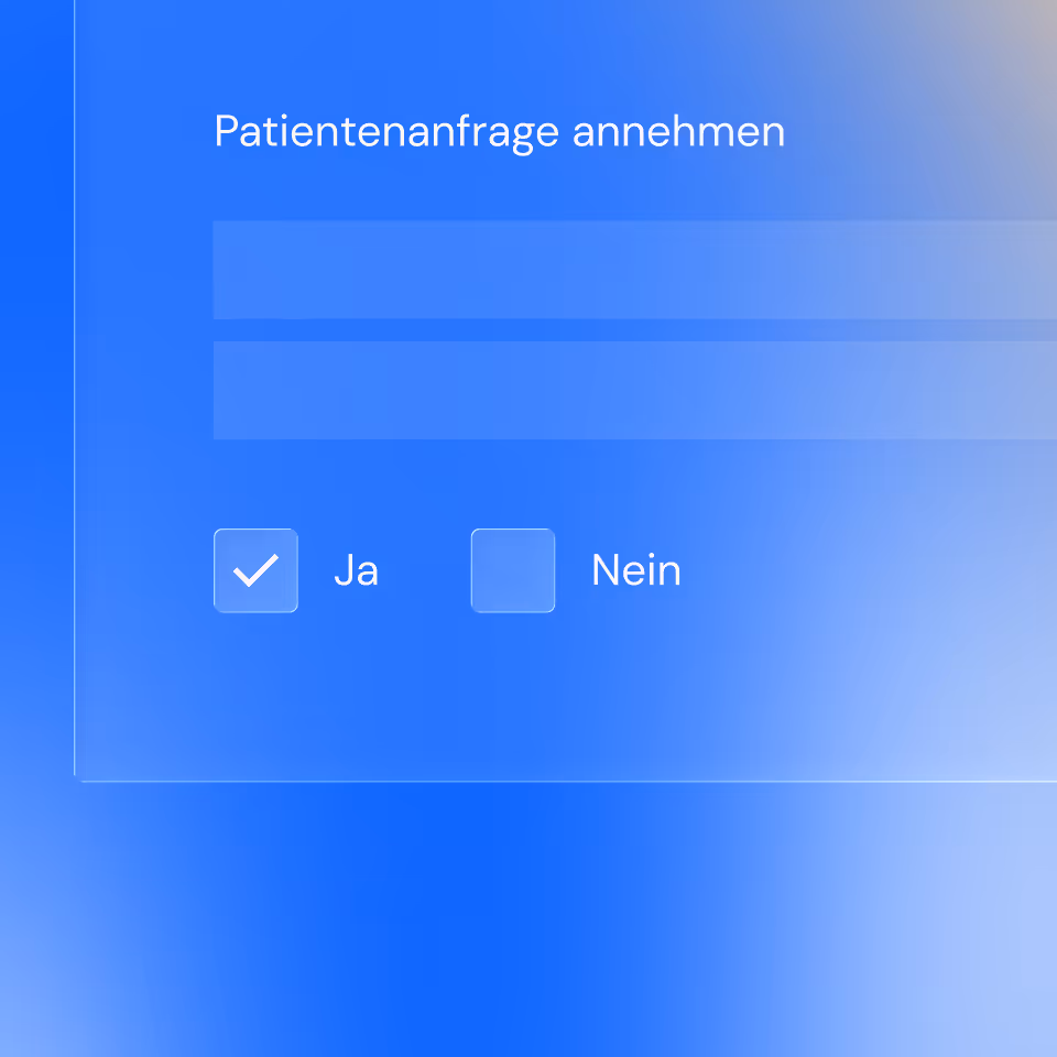 Key Visual von Recare Inbox für Pflegeeinrichtungen