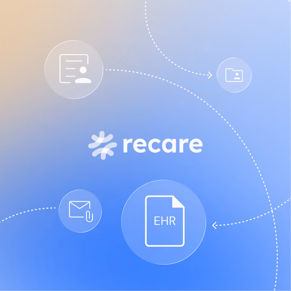 Recare Extract product interface screenshot