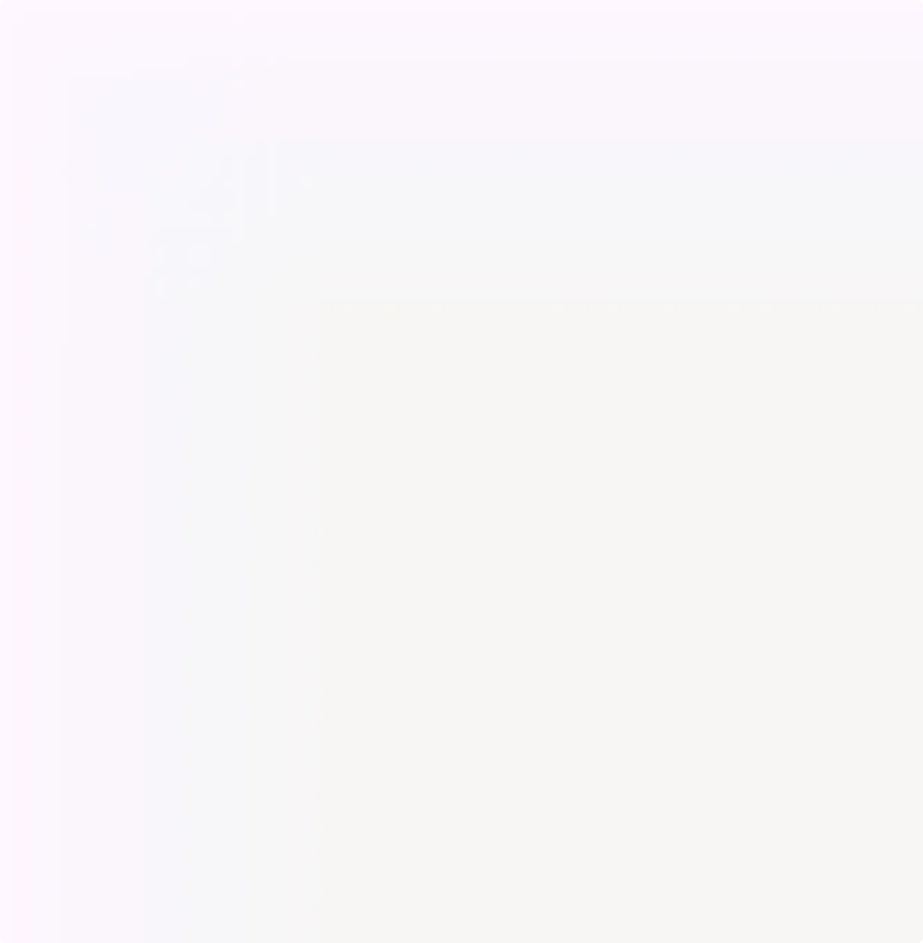 Light pink gradient background used for UI card decoration