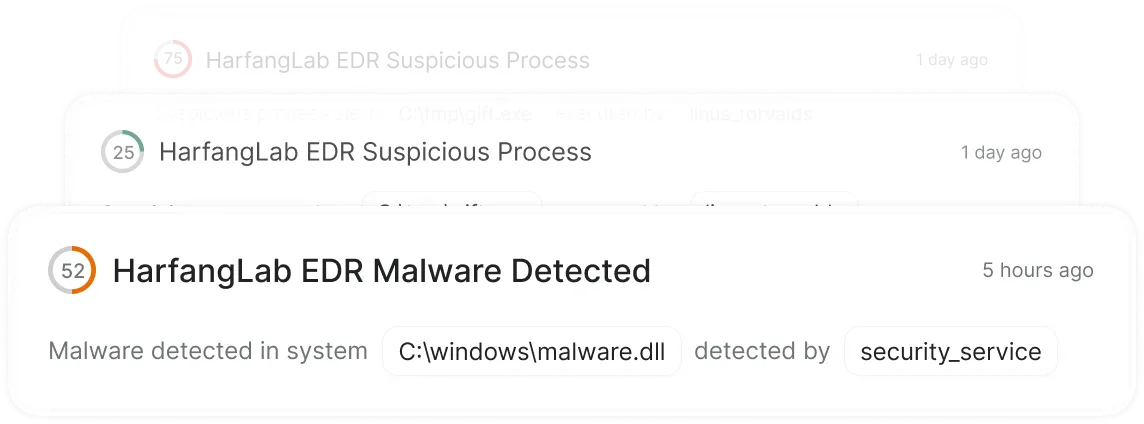 Sekoia platform – Investigate module interface showing threat investigation view, step 1