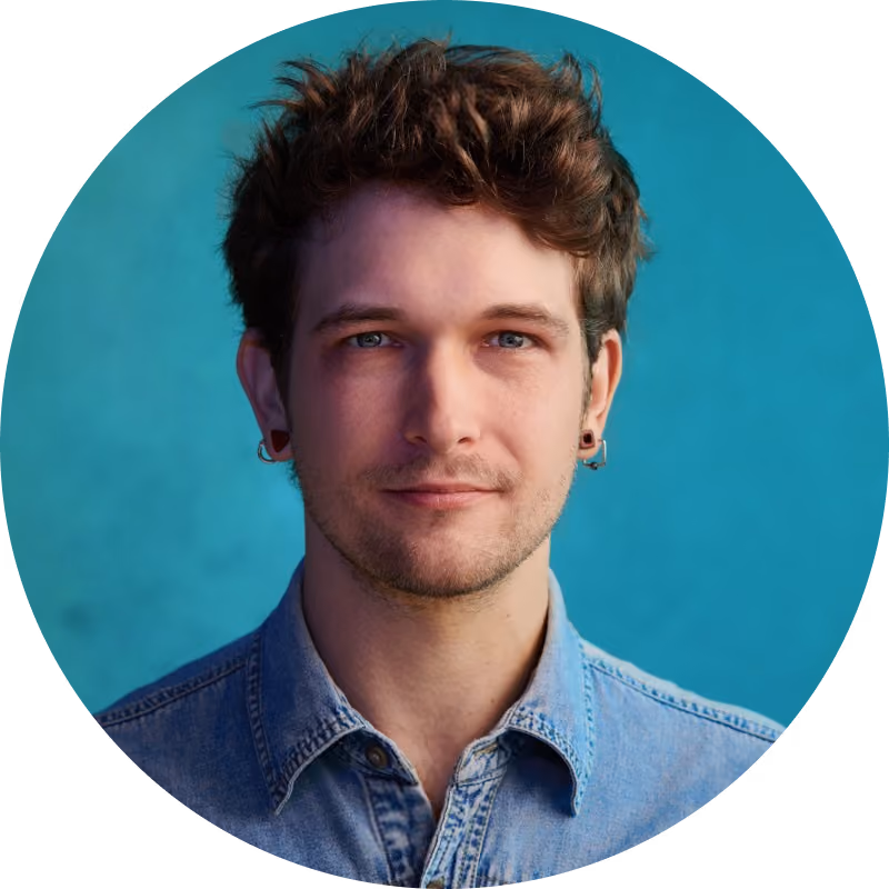 Portrait of Marcus Burke, App Growth Expert at Cal AI & Blinkist