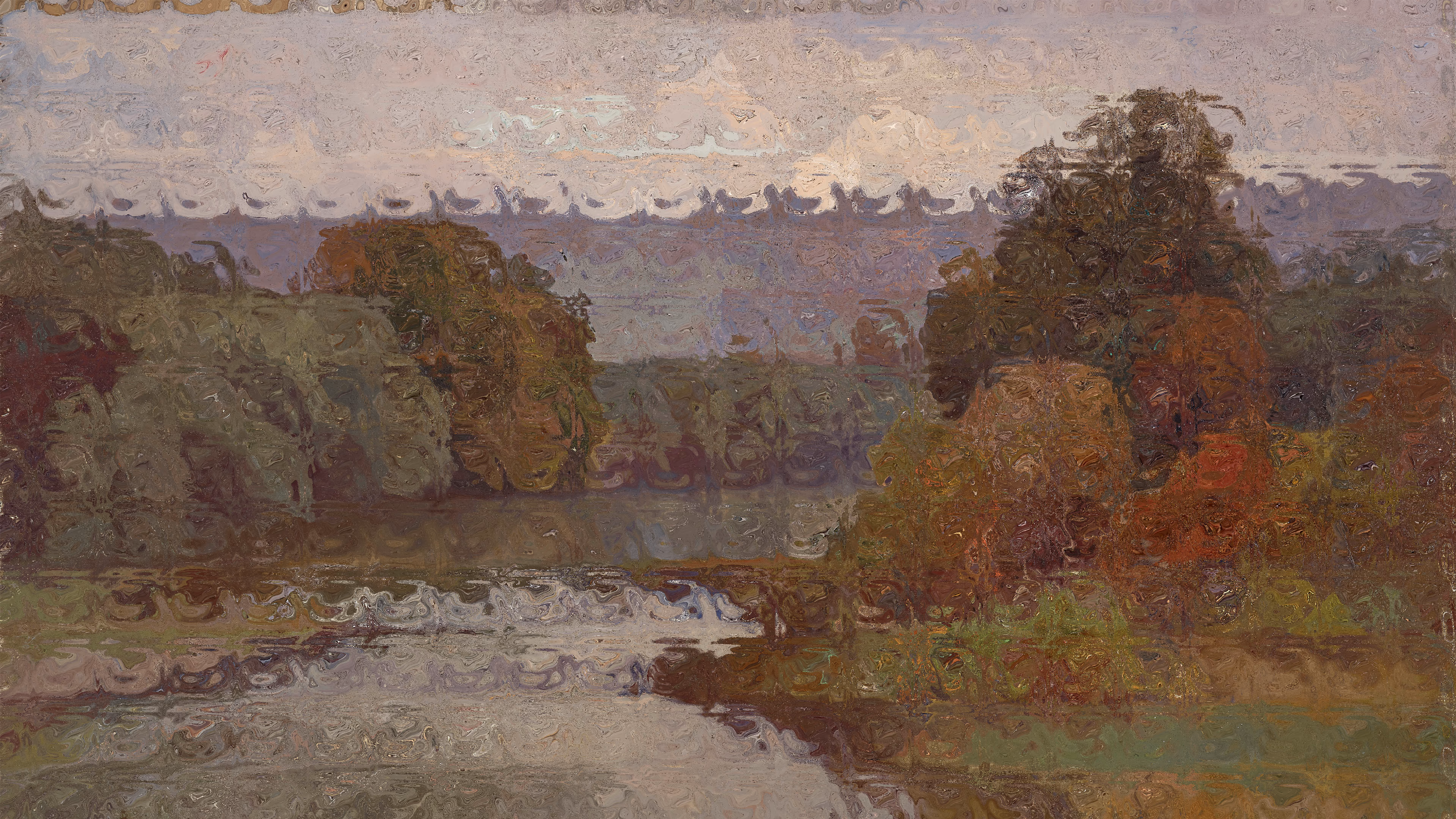 Theodore Clement Steele-The River