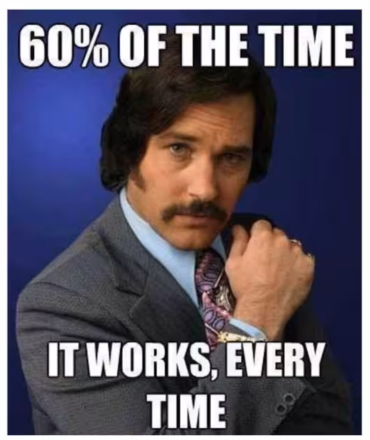 It works, every time