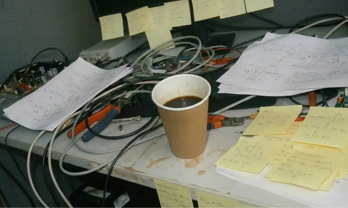 A cup of coffee on a table