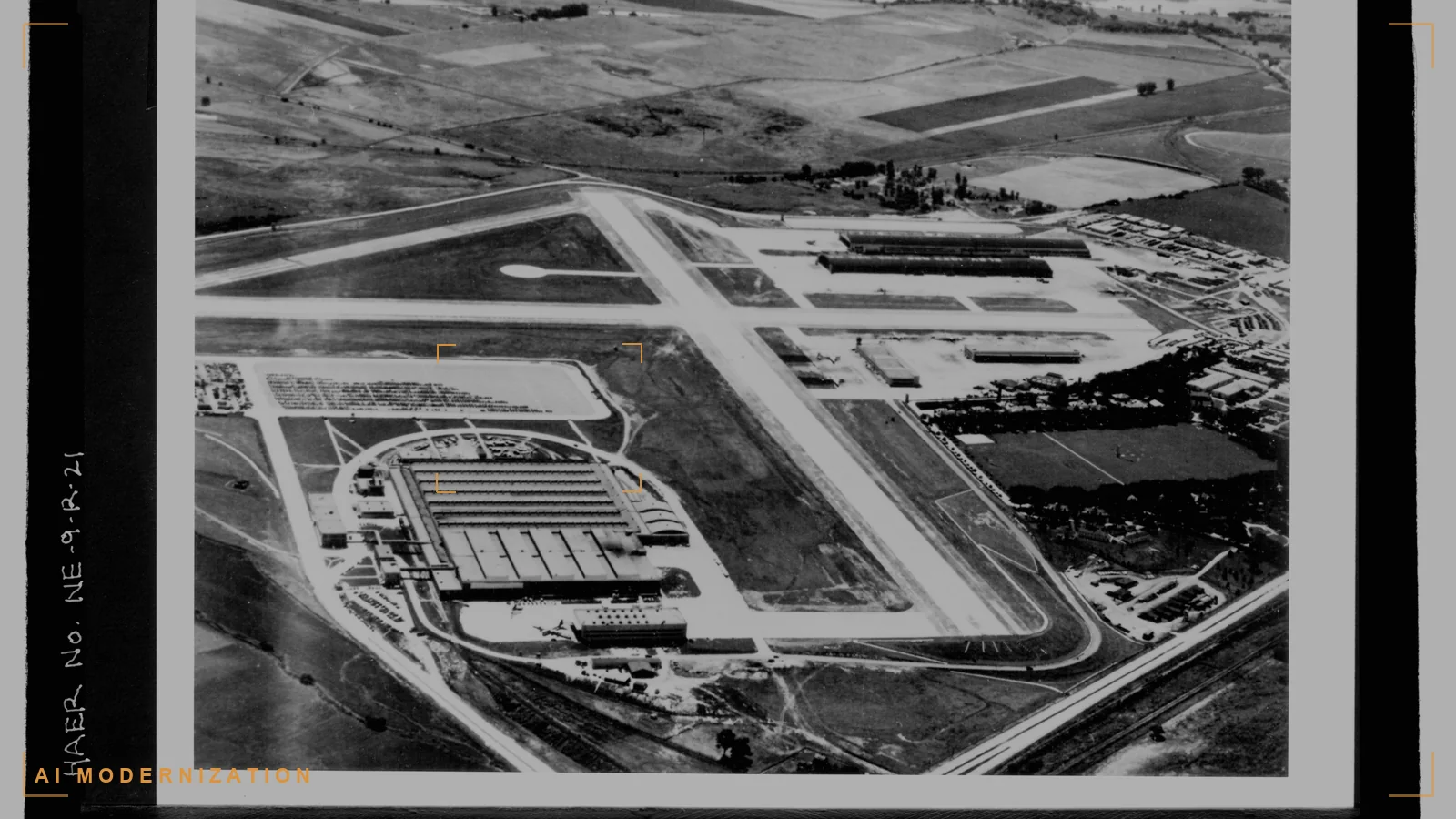 Air base view (illustrative)