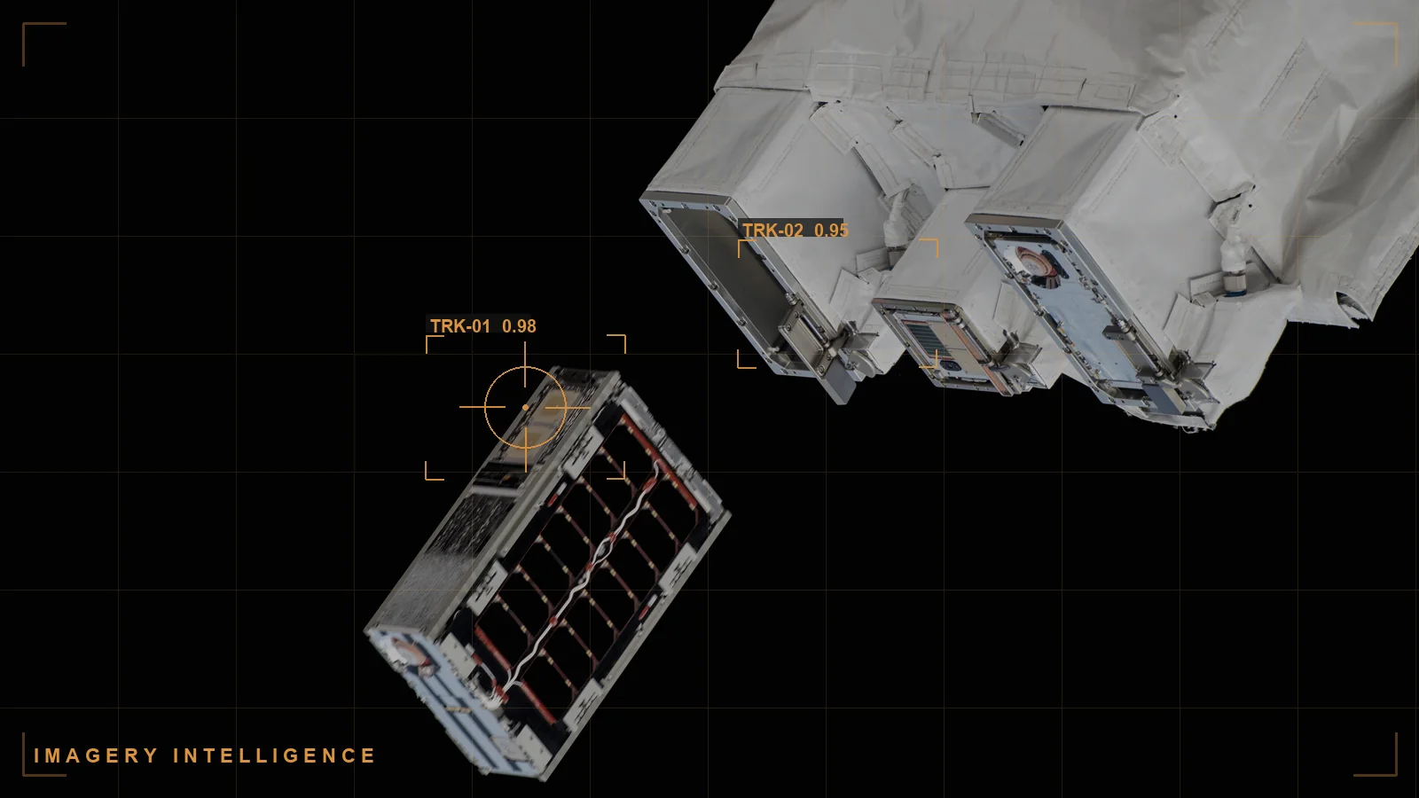 Imagery intelligence from overhead sensors, illustrating GEOINT (illustrative)