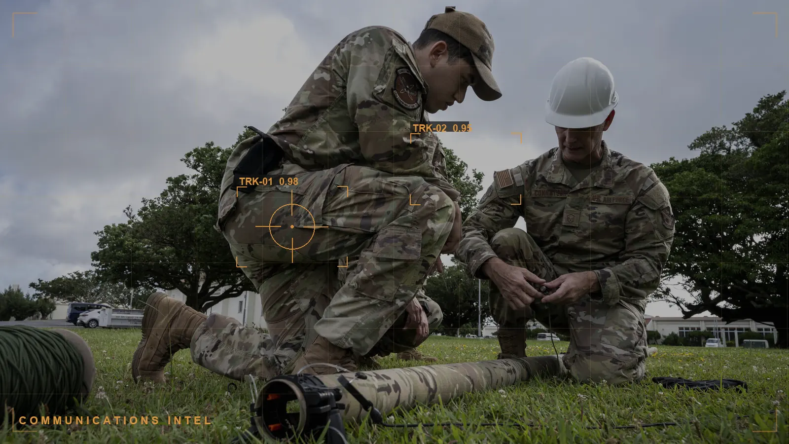 Communications intelligence collection, illustrating SIGINT (illustrative)