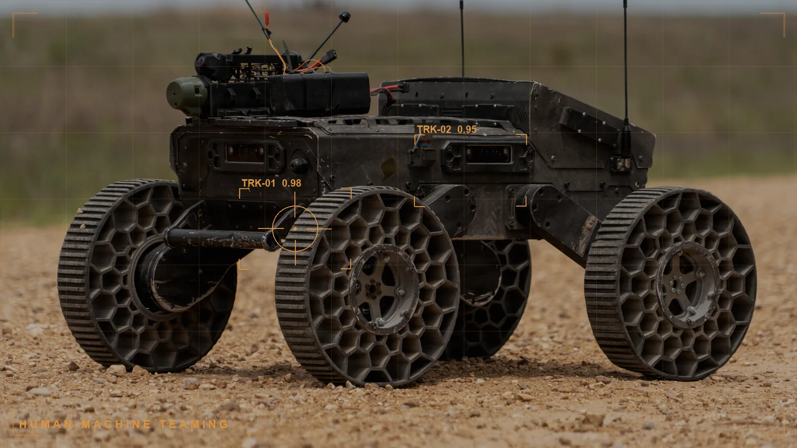 An operator teamed with machine systems (illustrative)