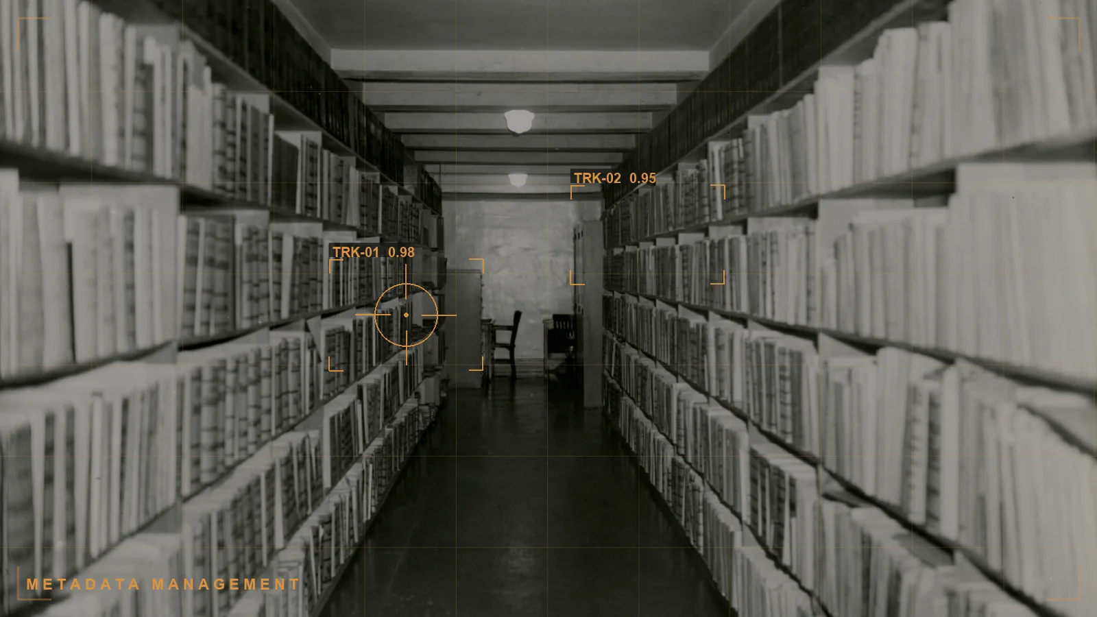 Metadata management in a data catalog, with a Torch.AI overlay (illustrative)
